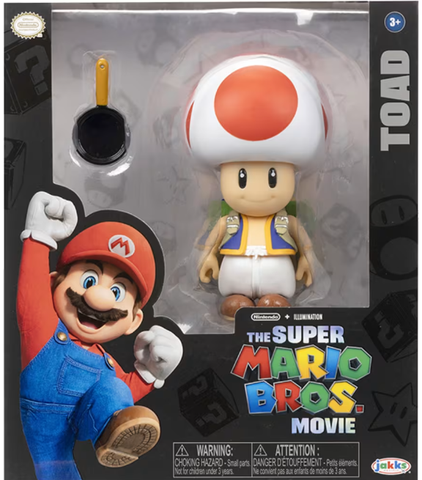 Super Mario Bros. Movie 5" Figure - Toad [Jakks Pacific]