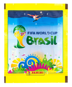 2014 FIFA World Cup Brazil Panini Soccer Sticker Packet (5 Stickers Per Pack)