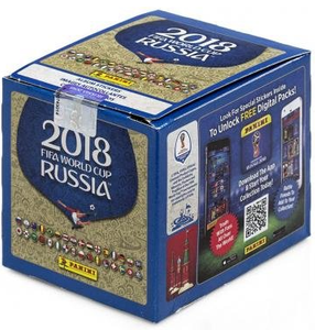 2018 Fifa World Cup Russia Panini Soccer Sticker Box