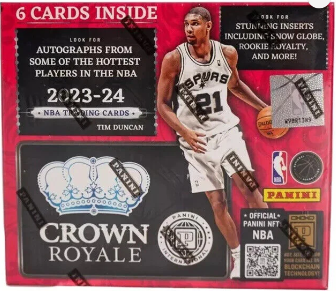 2023-24 Panini Crown Royale Basketball International Hobby Box