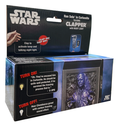 Star Wars - Han Solo in Carbonite Clapper With Night Light