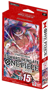 One Piece Card Game: Starter Deck 15 - Edward Newgate (Pre-Order) (ETA October 25th, 2024)