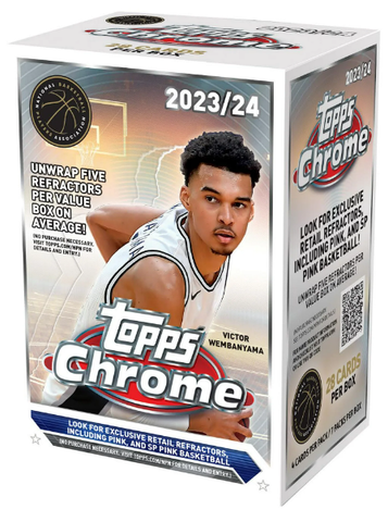 2023-24 Topps Chrome Basketball Blaster Box