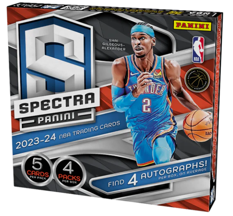 2023-24 Panini Spectra Basketball Hobby Box (In Store Pick Up Only)