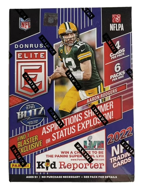 2022 Panini Donruss Elite NFL Blaster Box