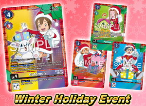 (December 14th, 2024) Saturday Digimon Winter Holiday Event Pre-Registration