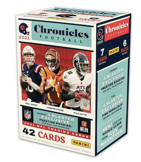 2021 Panini Chronicles Football Blaster Box