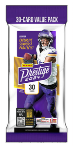 2024 Panini Prestige Football 30-Card Jumbo Value Fat Pack