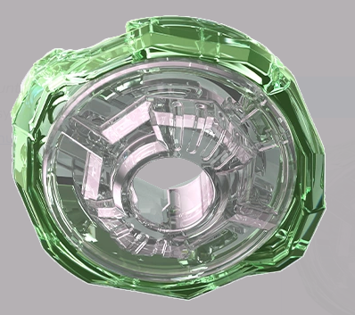 Beyblade X - 2-70 Ratchet (UX-09 Green/Clear) (RATCHET ONLY)