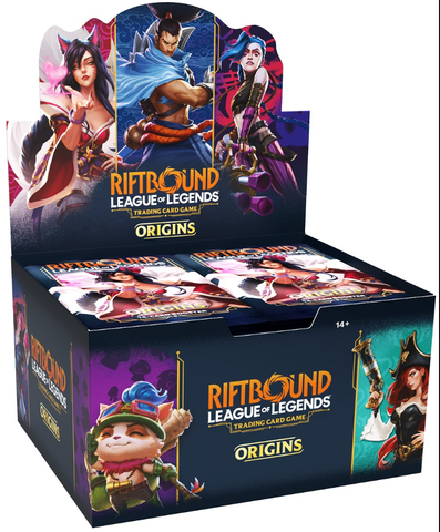 Riftbound: League Of Legends TCG Origins Booster Box (Limit 1 Per Customer)