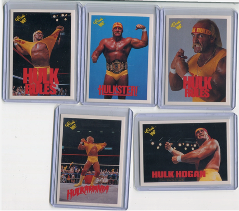 Hulk Hogan Trading Card (1x Randomly Picked Card, May Not Be Pictured)