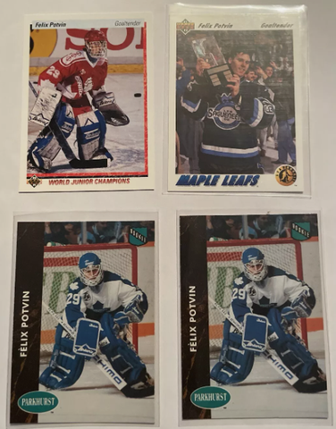 Felix Potvin RC (Rookie Card) (1x Randomly Selected RC, May Not Be Pictured)