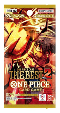 (Japanese) One Piece Card Game: The Best Vol.2 PRB 02 Booster Pack