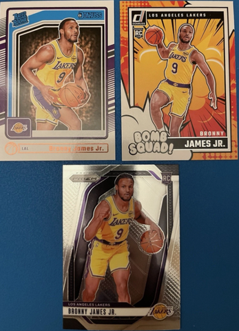 2024-25 Bronny James RC Rookie Card (1x Randomly Selected RC, May Not Be Pictured)