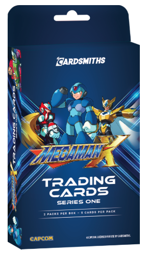Cardsmiths Mega Man X Trading Cards Series 1 Collector Box