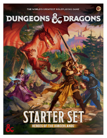 D&D RPG 2024 Starter Set Heroes of The Borderlands