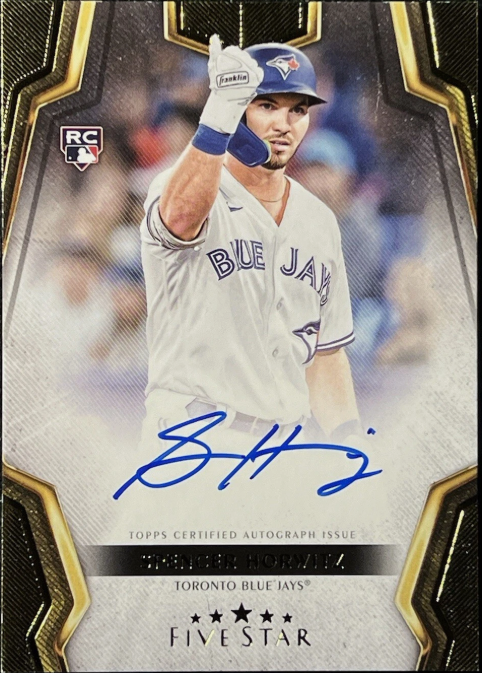 Spencer Horwitz - Toronto Blue Jays - Autographed Memorabilia Signed Card Auto - Sports Card Single (Randomly Selected, May Not Be Pictured)