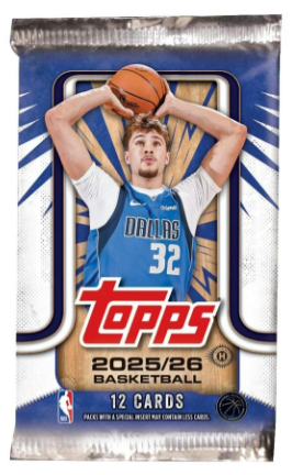 2025-26 Topps NBA Basketball Hobby Pack