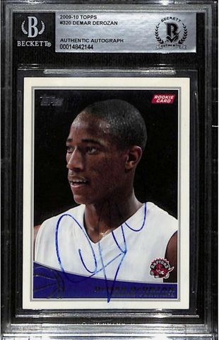 DeMar Derozan - Auto Autographed Authentic Signed Signature Card (Randomly Selected, May Not Be Pictured/May Not Be Graded)