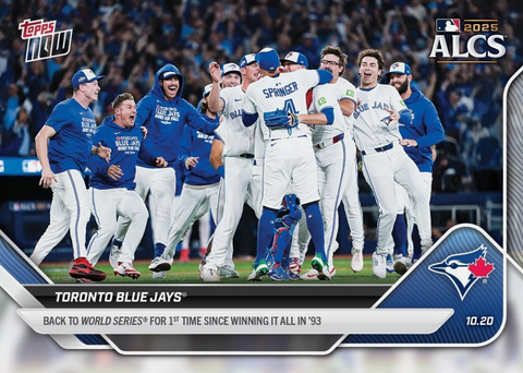 Toronto Blue Jays 2025 Topps NOW #890 Back To World Series Since 1993
