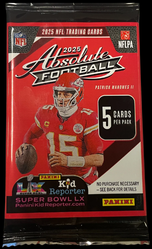 2025 Panini Absolute NFL Football Trading Card Gravity Feed Retail Pac ...