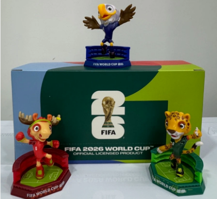 FIFA World Cup 2026™ Official Mascot Figurine with Standard Base 6cm Blind Box (1 Random Blind Box)