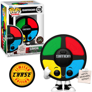 Funko POP! Retro Toys: Simon - Simon #129 Vinyl Figure Glow CHASE