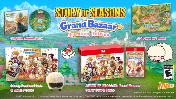 Story of Seasons: Grand Bazaar (Premium Edition) - Switch 2