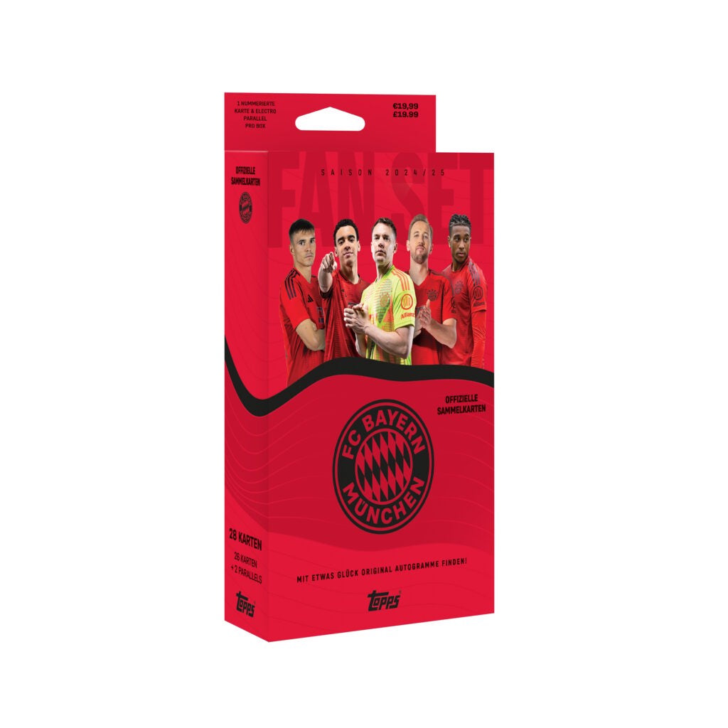 2024-25 Topps Bayern Munich Official Soccer Card Fan Set – A & C Games