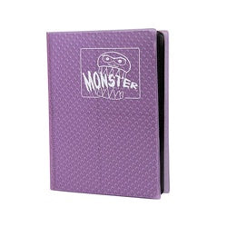 Monster Protectors: 4 Pocket Binder Portfolio - Holofoil Purple