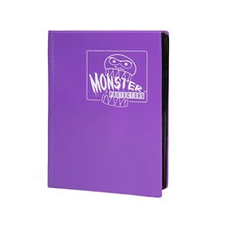 Monster Protectors: 4 Pocket Binder Portfolio - Matte Purple