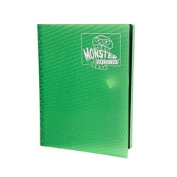 Monster Protectors: 9 Pocket Binder - Holofoil Green