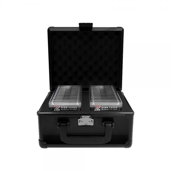 Zion Cases Slab Case 2 Row - Black – A & C Games