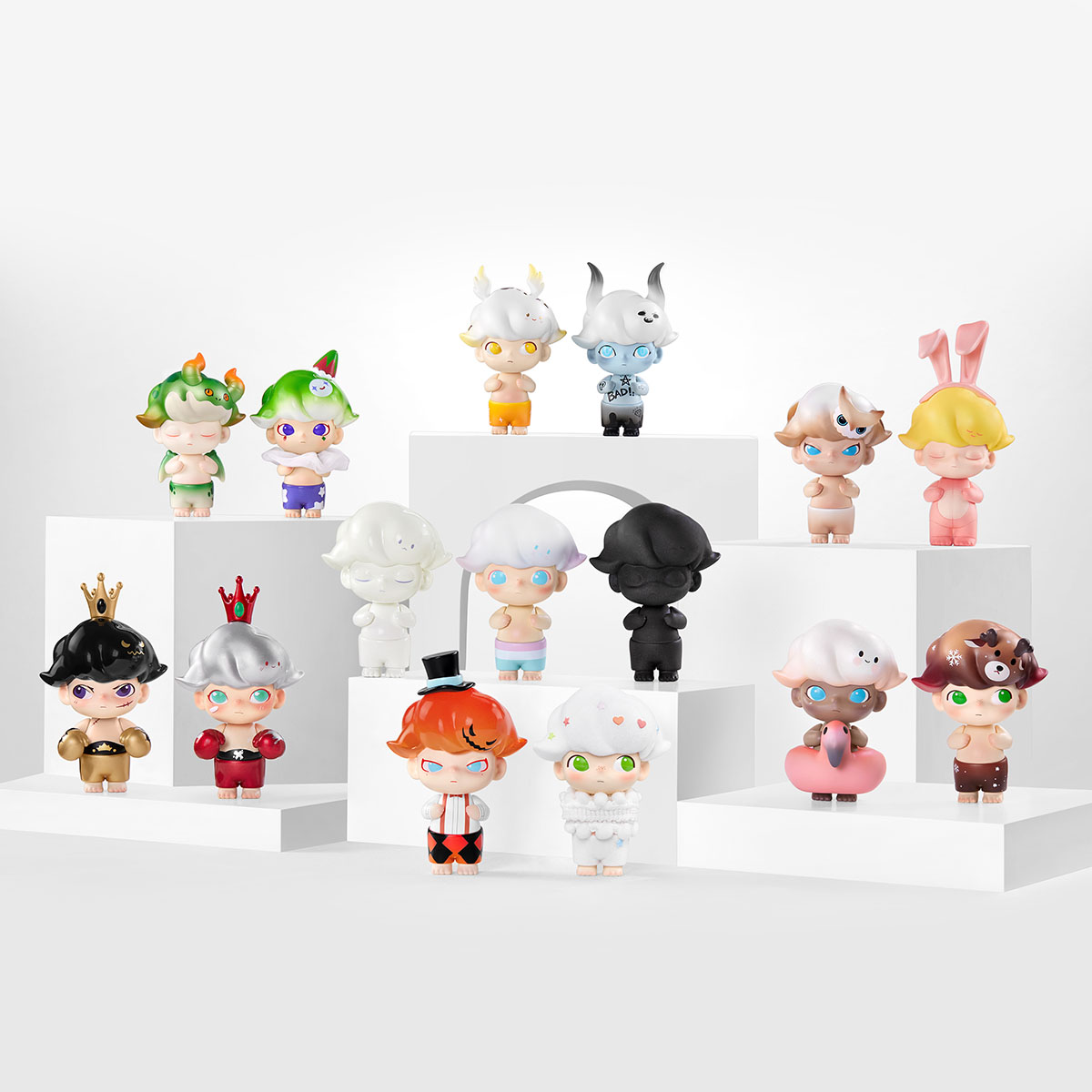 POP MART DIMOO Retro Series Figures Blind Box (1 Random Blind Box)