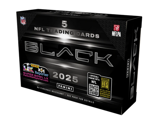 (Local Pick-Up Only) 2025 Panini Black Football Hobby Box