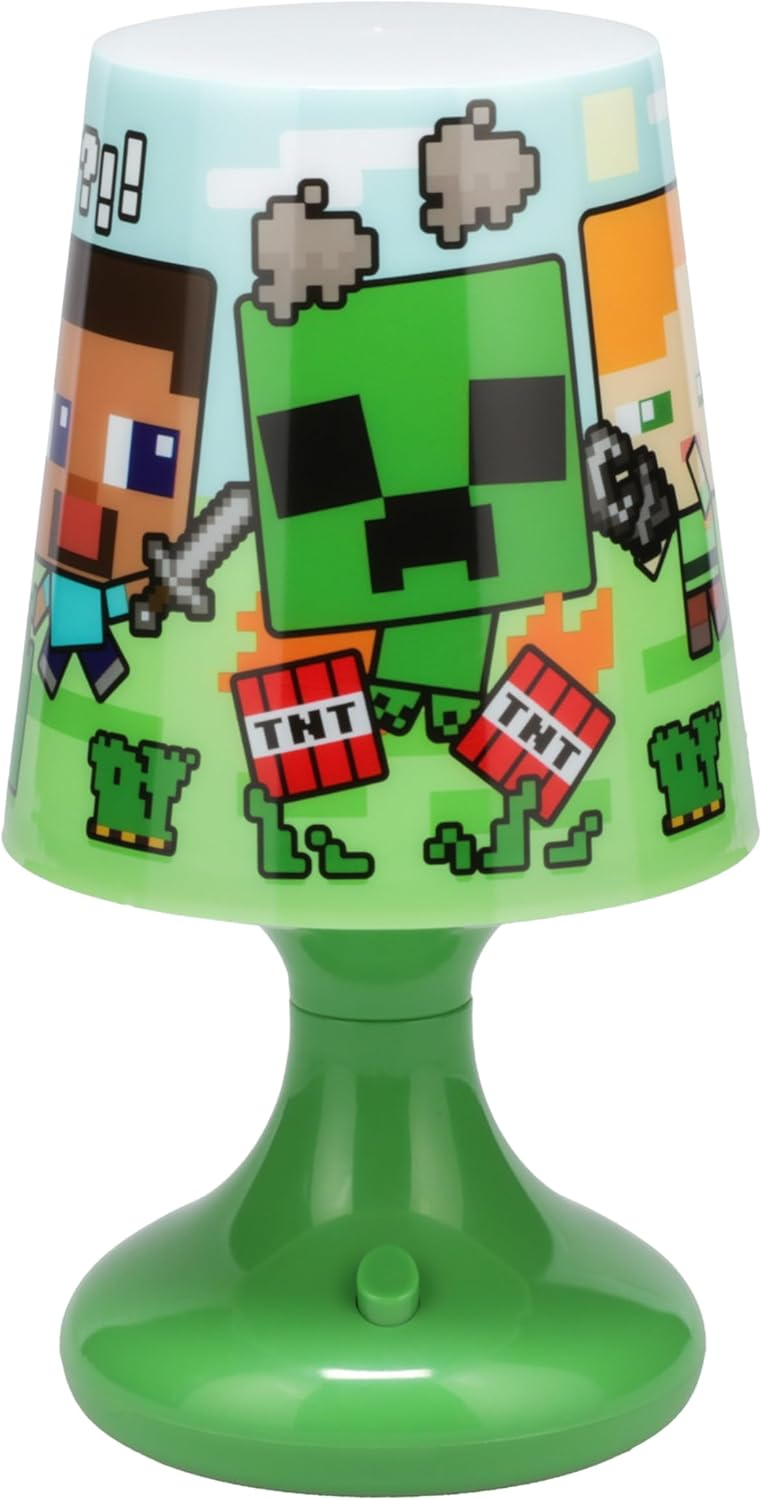 Minecraft Table Lights Minecraft Colour Phasing Table Lamp – A & C Games