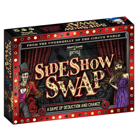 Bicycle Sideshow Swap - A Game of Deduction - Card Game - 2-8 Players