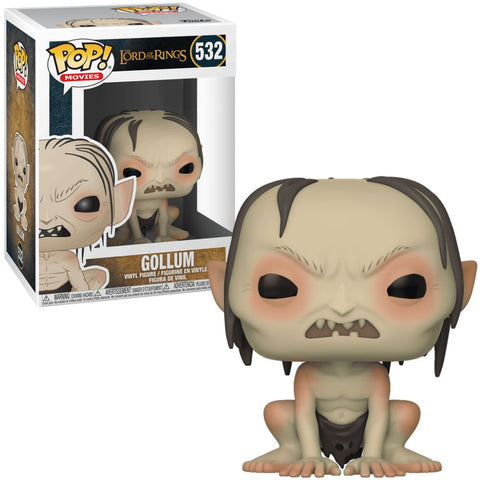 Funko POP! Movies: The Lord of the Rings - Gollum #532 Vinyl FIgure (Pre-owned)
