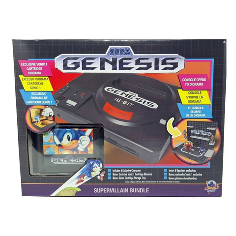 Console Heroes Sonic Sega Genesis Supervillian Bundle