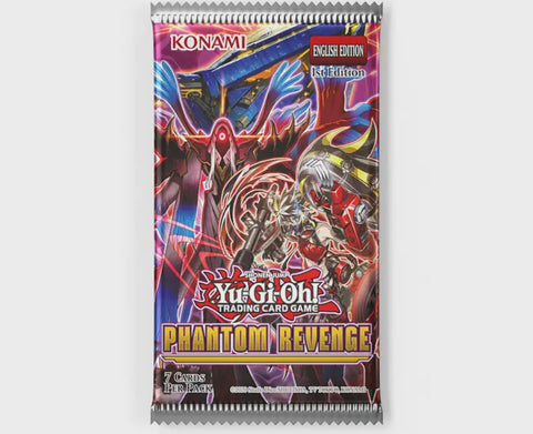 Yu-Gi-Oh! Phantom Revenge 1st Edition Booster Pack (Pre-order ETA December 19, 2025)