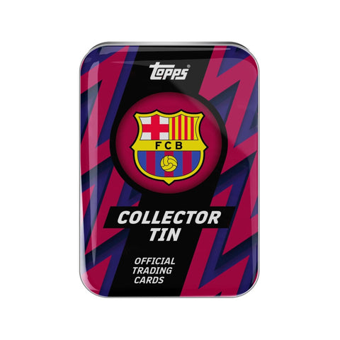 2025-26 Topps  Barcelona Collectors Tin Set (35 Cards)