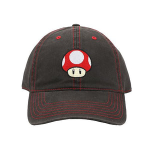 Super Mario Mushroom Faded Dad Hat