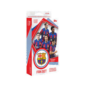 2023-24 Topps FC Barcelona Official Soccer Card Fan Set