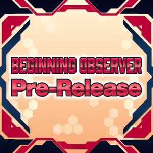 (May 18th, 2024) Digimon Card Game BT16 "Beginning Observer" Pre-Release Entry Pre-Registration