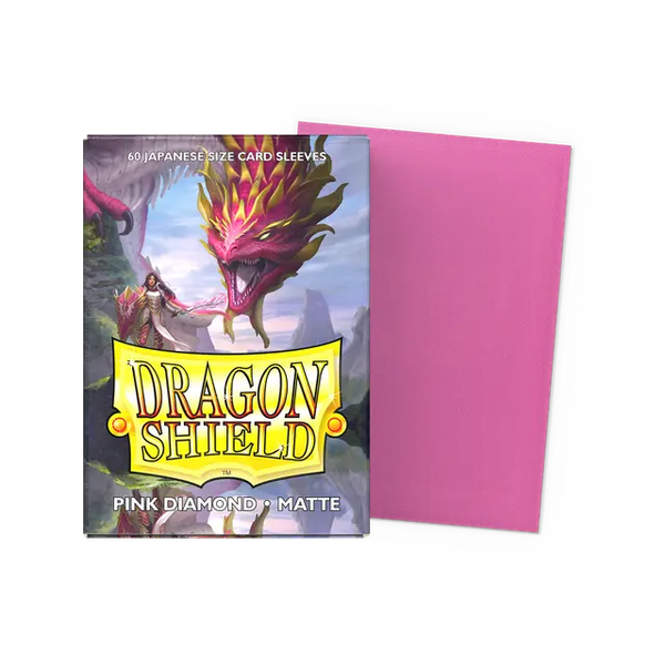 Dragon Shield Japanese Small Size Matte Sleeves 60ct (Assorted Colours - Pick One)