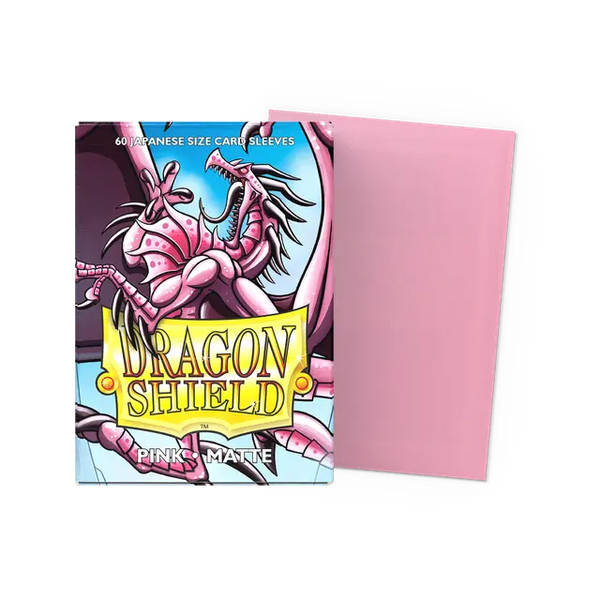 Dragon Shield Japanese Small Size Matte Sleeves 60ct (Assorted Colours - Pick One)