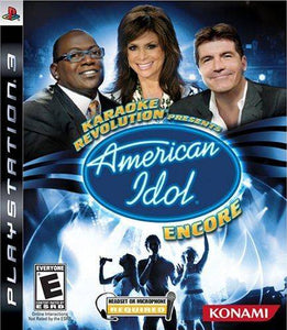 Karaoke Revolution American Idol Encore - PS3 (Pre-owned)