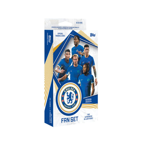 2023-24 Topps Chelsea FC Official Soccer Card Fan Set