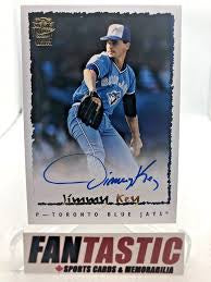 Jimmy Key - Toronto Blue Jays - Autographed Memorabilia Signed Card Auto - Sports Card Single (Randomly Selected, May Not Be Pictured)