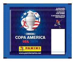 2024 Panini CONMEBOL COPA America Soccer Sticker Packet (5 Stickers Per Pack)